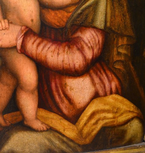 XVIe siècle et avant - École toscane (Florence) début du XVIe siècle - Vierge à l'enfant